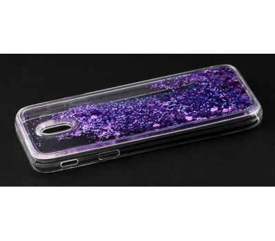 Чохол для Samsung Galaxy J5 2017 (J530) блискітки вода фіолетовий 78209