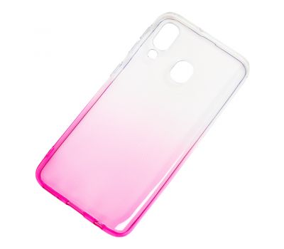 Чохол для Samsung Galaxy A40 (A405) Gradient Design рожево-білий 780856