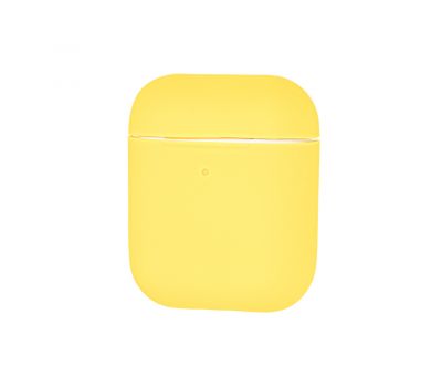 Чохол для AirPods Slim case жовтий 785182