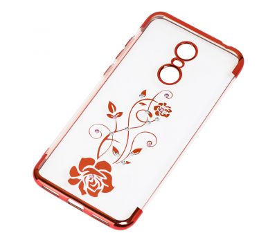 Чохол для Xiaomi Redmi 5 Plus kingxbar diamond flower червоний 787443