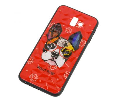 Чохол для Samsung Galaxy J6+ 2018 (J610) "Puppy бульдог" червоний 787625