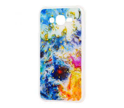 Чохол для Samsung Galaxy J7 (J700) Art confetti "мікс"