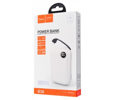 Зовнішній акумулятор power bank Hoco B38 Extreme 10000 mAh white 798857
