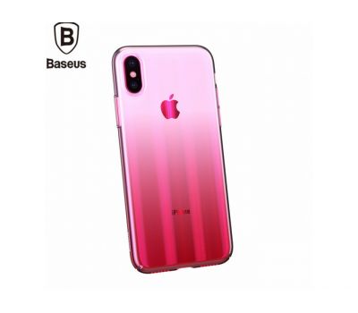 Чохол Baseus Aurora для iPhone Xr рожевий