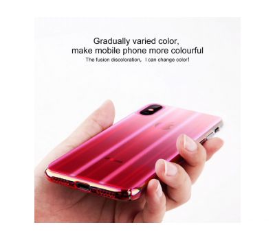 Чохол Baseus Aurora для iPhone Xr рожевий 799631