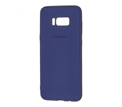 Чохол для Samsung Galaxy S8+ (G955) Carbon синій