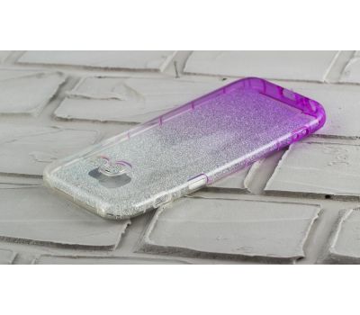 Чохол для Samsung Galaxy A5 2017 (A520) Glitter силіконовий фіолетовий 80179