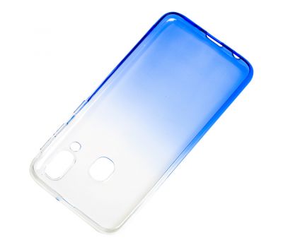 Чохол для Samsung Galaxy A40 (A405) Gradient Design біло-блакитний 805563