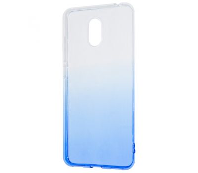 Чохол для Meizu M6 Gradient Design біло-блакитний