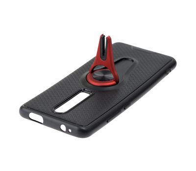 Чохол для Xiaomi Mi 9T / Redmi K20 Car mount із магнітом чорно-червоний 807781