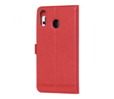Чохол книжка Samsung Galaxy M20 (M205) Rock з двома вікнами червоний 808812