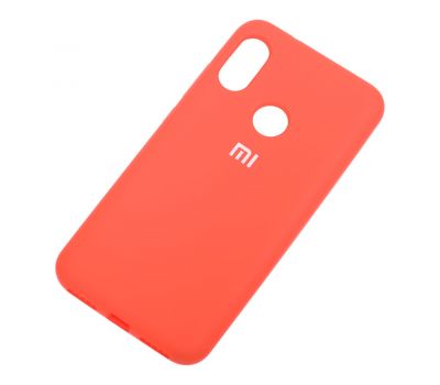 Чохол для Xiaomi  Redmi 6 Pro / Mi A2 Lite Silicone Full помаранчевий 810601