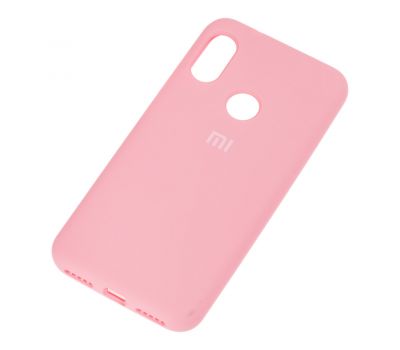 Чохол для Xiaomi Redmi 6 Pro/Mi A2 Lite Silicone Full світло-рожевий 810609