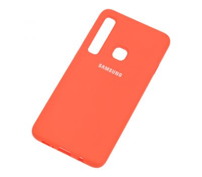 Чохол для Samsung Galaxy A9 2018 (A920) Silicone Full помаранчевий 812620
