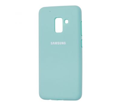 Чохол для Samsung Galaxy A8 2018 (A530) Silicone Full бірюзовий
