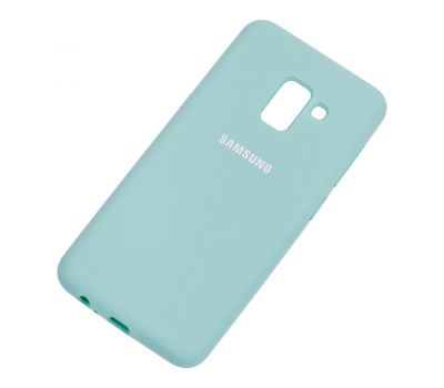 Чохол для Samsung Galaxy A8 2018 (A530) Silicone Full бірюзовий 812561
