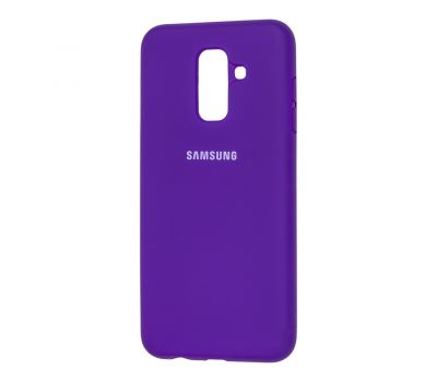 Чохол для Samsung Galaxy A6+ 2018 (A605) Silicone Full фіолетовий