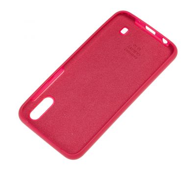 Чохол для Samsung Galaxy M10 (M105) Silicone Full рожево-червоний 812834
