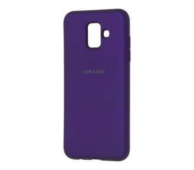Чохол для Samsung Galaxy A6 2018 (A600) Silicone Full фіолетовий 812387