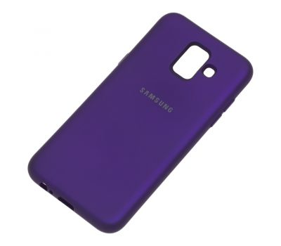 Чохол для Samsung Galaxy A6 2018 (A600) Silicone Full фіолетовий 812388