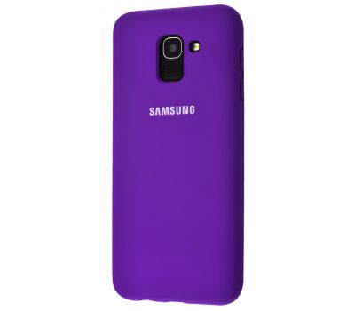 Чохол для Samsung Galaxy A6 2018 (A600) Silicone Full фіолетовий