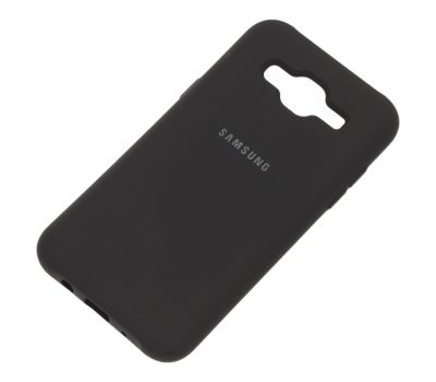 Чохол для Samsung Galaxy J5 (J500) Silicone Full чорний 812716