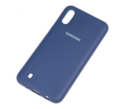 Чохол для Samsung Galaxy M10 (M105) Silicone Full синій 812845
