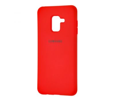 Чохол для Samsung Galaxy A8 2018 (A530) Silicone Full червоний