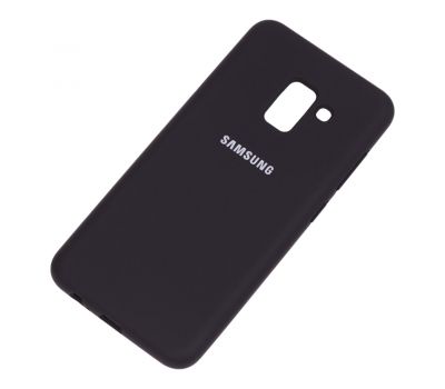 Чохол для Samsung Galaxy A8 2018 (A530) Silicone Full чорний 812585