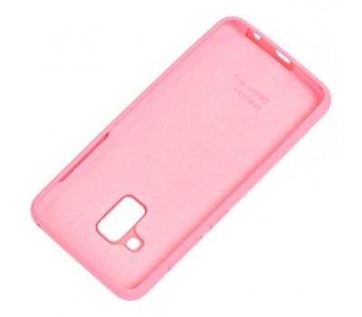Чохол для Samsung Galaxy A8 2018 (A530) Silicone Full світло-рожевий 812574