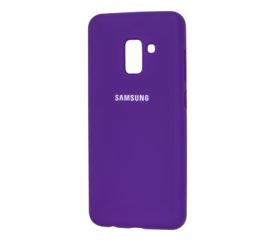 Чохол для Samsung Galaxy A8 2018 (A530) Silicone Full фіолетовий