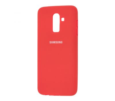 Чохол для Samsung Galaxy J8 (J810) Silicone Full червоний
