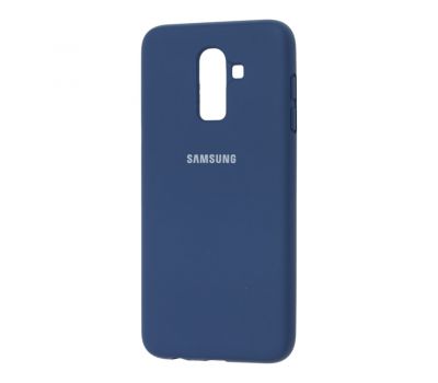 Чохол для Samsung Galaxy J8 (J810) Silicone Full синій