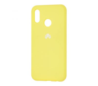 Чохол для Huawei P20 Lite Silicone Full лимонний