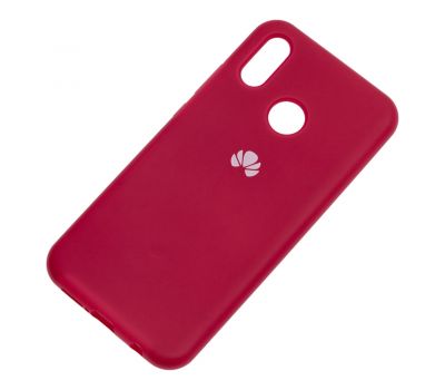 Чохол для Huawei P20 Lite Silicone Full рожево-червоний 814330