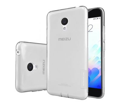 Чохол для Meizu M3/M3 mini/M3s Nillkin Nature сірий прозорий