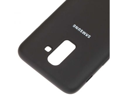Чохол для Samsung Galaxy J8 (J810) Silky чорний 816075