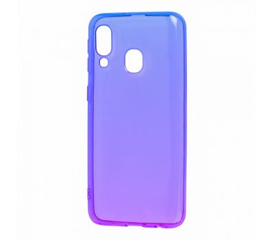 Чохол для Samsung Galaxy A40 (A405) Gradient Design фіолетово-синій