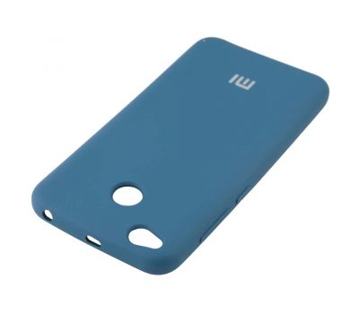 Чохол для Xiaomi Redmi 4x Silky Soft Touch синій 820172