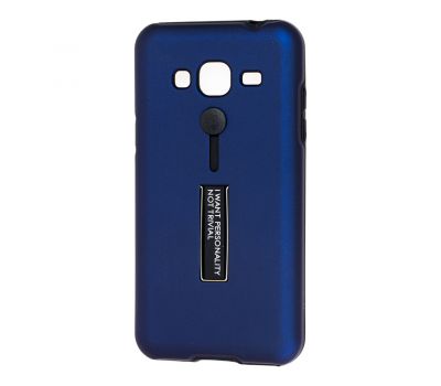 Чохол для Samsung Galaxy J7 (J700) Kickstand синій