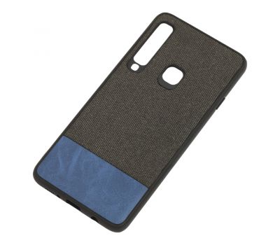 Чохол для Samsung Galaxy A9 2018 (A920) Hard Textile чорно-синій 821780