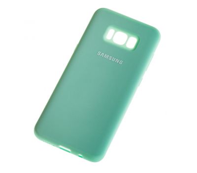 Чохол Samsung Galaxy S8+ (G955) Silicone cover бірюзовий 821863