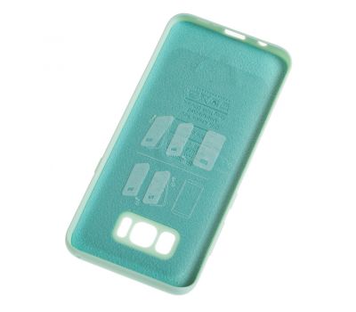 Чохол Samsung Galaxy S8+ (G955) Silicone cover бірюзовий 821864