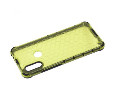 Чохол для Xiaomi Redmi Note 7 Transformer Honeycomb ударостійкий зелений 826199