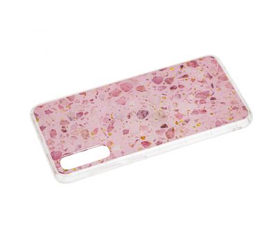 Чохол для Samsung Galaxy A70 (A705) Wave цукерки галька рожевий 829084