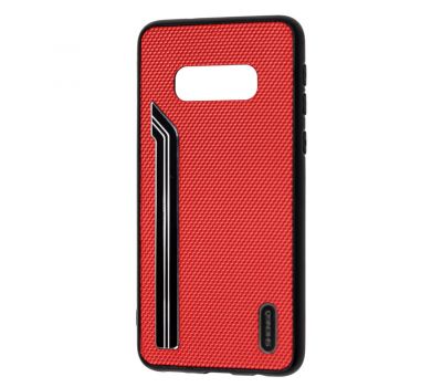 Чохол для Samsung Galaxy S10e (G970) Shengo Textile червоний