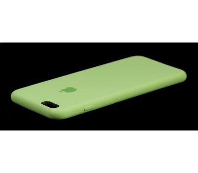 Чохол silicone case для iPhone 6 Plus салатовий 83495