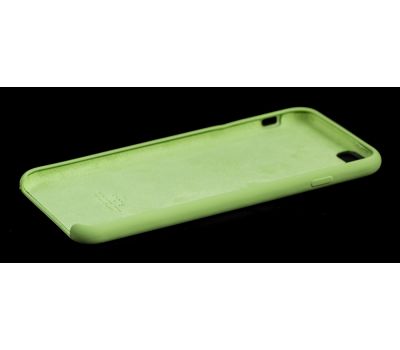 Чохол silicone case для iPhone 6 Plus салатовий 83496