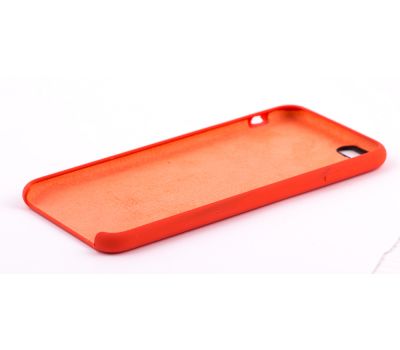 Чохол silicone case для iPhone 6 Plus помаранчевий 83472