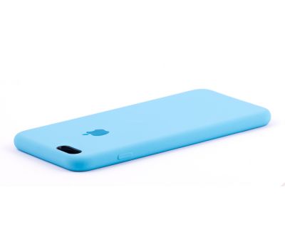 Чохол silicone case для iPhone 6 Plus блакитний 83480